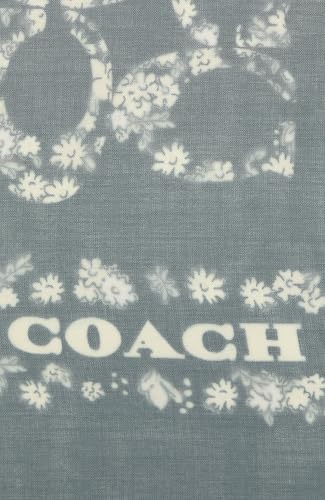 Coach womens Signature C Rose Meadow Printed Oversized Square4