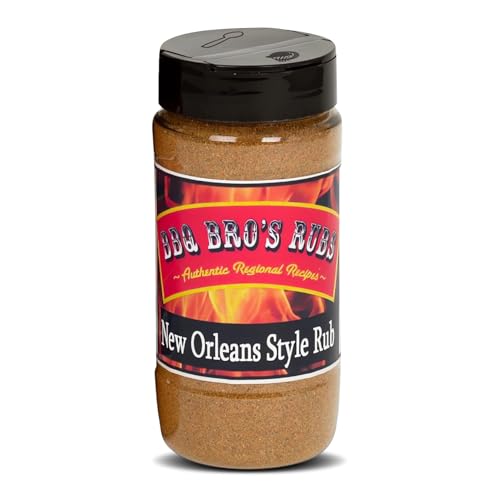 BBQ BROS RUBS (New Orleans Style 8 oz) - Barbecue Seasonings - BBQ Spices - Dry Rub- Handcrafted BBQ...