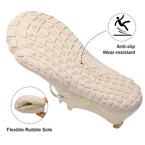 Image of XIHALOOK Athletic Hiking Water Shoes Womens Mens Quick Dry Barefoot for Beach Walking Kayaking Surfing Training