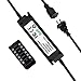 SUNTHIN 360 Watts Outdoor String Lights Dimmer Wireless Remote Control Dimmer Switch 50Ft Distance Plug in Dimmer Stepless Dimming and Auto Off Switch Timer for Incandescent or Led Patio Lights