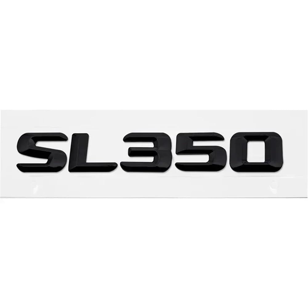 YTQMoreBNZ YYDStes Car Rear Trunk Stickers Compatible With Mercedes Benz SL350 SL400 SL450 SL500 SL550 SL600