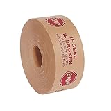 Tape Logic #7500 Pre-Printed Reinforced Water Activated Tape, -inch Stop-inch, 3-inch x 450-ft, Kraft, 10/Case (T9077500RA)