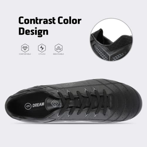 DREAM PAIRS Herren Fußballschuhe Stollen Spikes Cleats Jugen Trainingsschuhe Professionelle Outdoor Sport Football Schuhe - Image 3