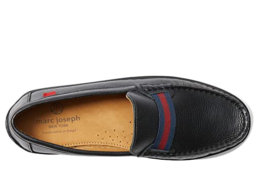 MARC JOSEPH NEW YORK Mulberry (Little Kid/Big Kid) Black Grainy/Black Sole, 11 Little Kid M2