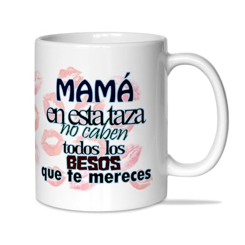 LINFORMAL | Taza Regalo para Madre o Abuela | Regalos Originales para Mujer, Cumpleaños o Día de la Madre | Tazas Desayunos Bonitas con Mensaje Divertido | Detalle para Mamá, Madres o Abuelas | 350 ml