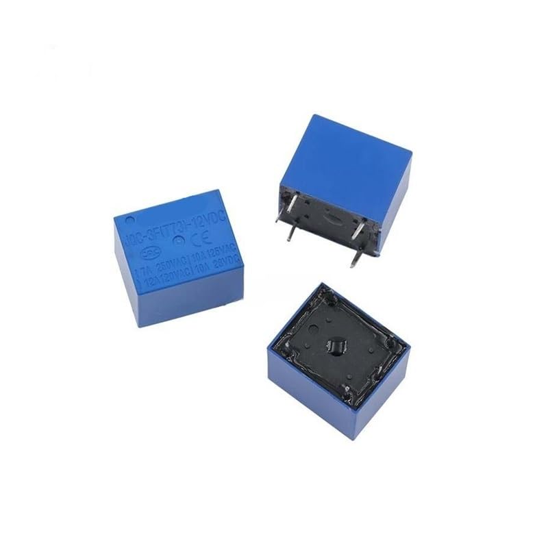 10PCS JQC-3F (T73) -5V JQC-3F-12V JQC-3F-24V 5-pin Power Relay IJZHQKTK(JQC-3F T73-24V)