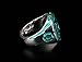 Green Lantern Ring Sinestro Corps Power Ring Green Enamel 925 Sterling Silver