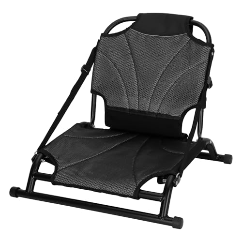 Asiento para Kayak con Marco de Aluminio y Respaldo, Adecuado para Kayak y Pesca miniatura 1