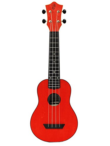 Mahilele 3.0 Ukulélé rouge - Les Beatles, Paul McCartney, John Lennon, RIngo Starr, George Harrison Mahilele 3.0 Ukulélé rouge – Image 3