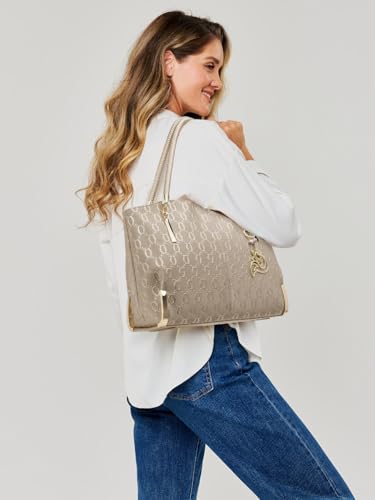 Image of FOXLOVER Large Capacity Tote Handbags for Women, Women's Top-handle Bags Fashion Shoulder Bags Purses Minimalist design