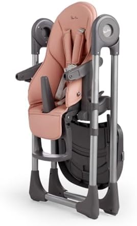 Silver Cross, Buffet Highchair, Baby Chair, Portable High Chair, Newborns - 3yrs, Candy Pink