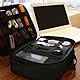 MATEIN Kabeltasche Organizer, Kabel Organizer Tasche Reise Kabel Tasche 3 Schicht Kabelorganizer Kabelaufbewahrung kabeltasche Bag Ladekabel Tasche Elektronik Tasche für Handy, Schwarz