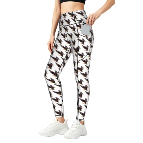 Pantalones de yoga para mujer que no se transparentan elásticos y con soporte lumbar