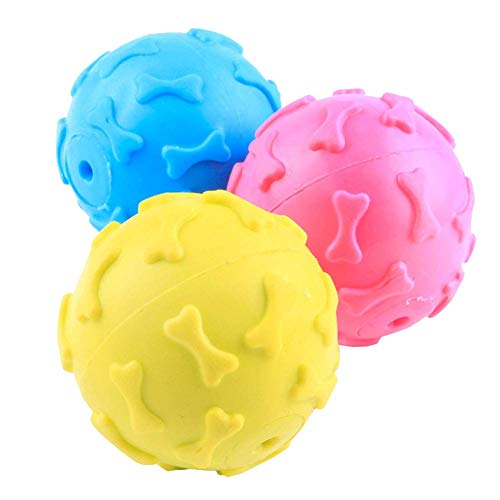 Pet Interactive Toys for Dog Cat Cleaning Teeth Chew Toys Random Color 6cm Excellent