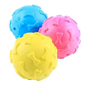 Pet Interactive Toys for Dog Cat Cleaning Teeth Chew Toys Random Color 6cm Excellent