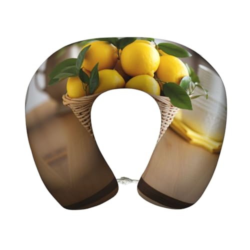 Almohada Cervical Espuma Viscoelástica Negra U miniatura 1