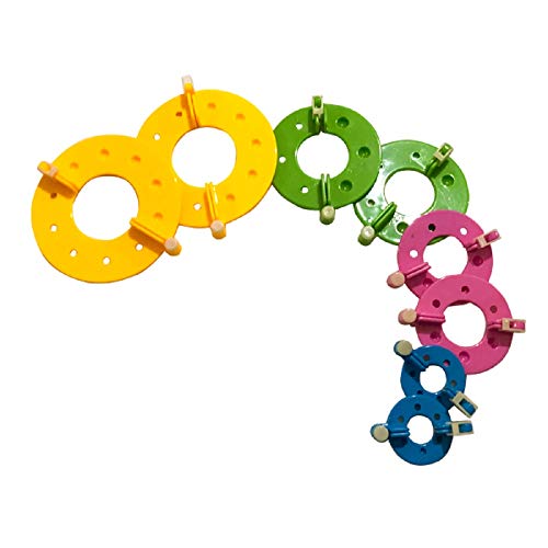 Kit Faz Pompom Com 4 Tamanhos 3,5cm 5,5cm 7cm 9mm