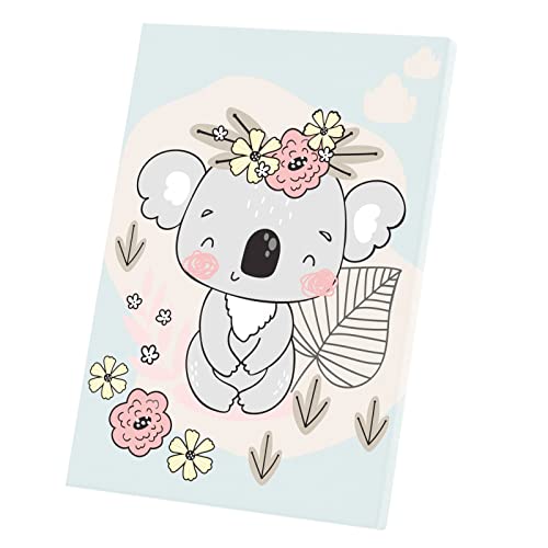 Poster koala décoration murale de 60x85 cm avec impression sur toile