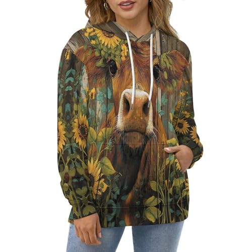 Sweat à capuche imprimé 3D pour vos weekends à la campagne - 2