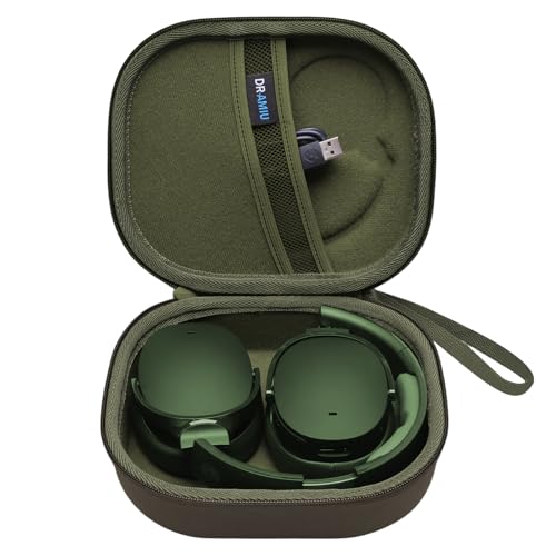 Image of Hard Case for Skullcandy Bluetooth Headphone, Army Green(Case Only) | for Skullcandy Crusher ANC 2 /Crusher Evo /Crusher 1080 /Crusher 720 /Crusher /Crusher 540 /Hesh ANC /Hesh Evo /Hesh 540 Headphones