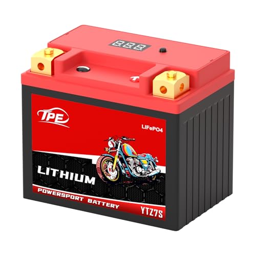 Image of TPE Lithium YTZ7S-BS 12V 4AH 380CCA Motorcycle Battery Powersport Battery for ATV, Jet Ski, Scooter, PWC & More