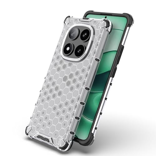Image of Glasgow Back Case Cover Compatible with [ Poco X7 5G ] (Stylish Design) - Transparent