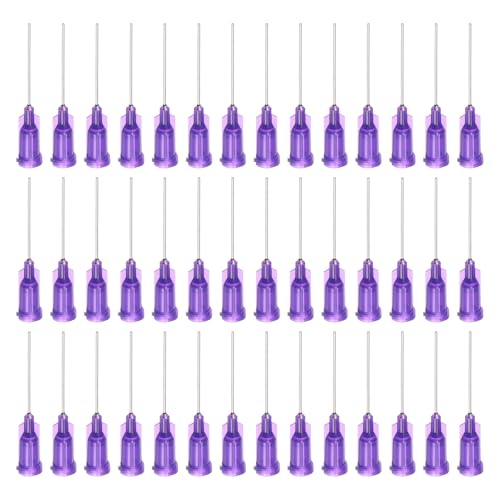 QUARKZMAN Industrielle stumpfe Spitzenkanüle 21G, 60 Stück