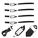 FOMIYES 4pcs Cane Wrist Strap Phone Lanyard and Tag for Walking Stick and Water-Resistant
