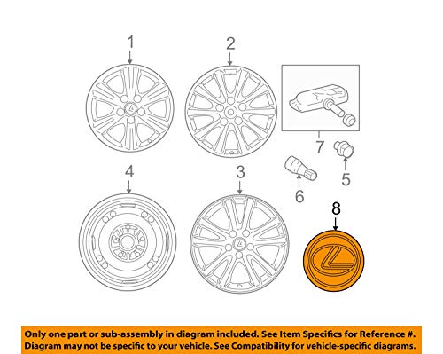 Toyota Part 42603-50300 ORNAMENT