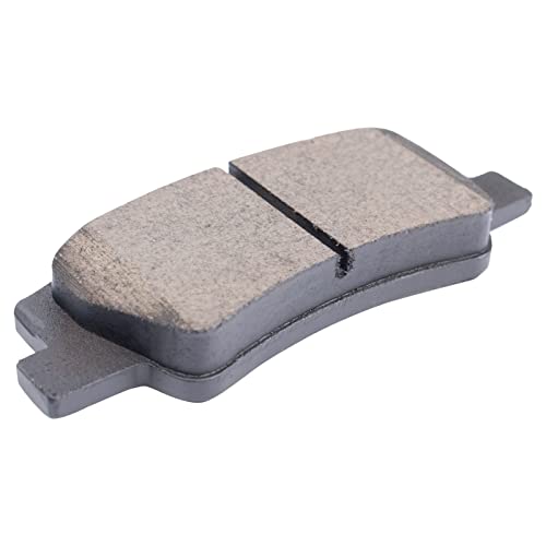 Image of TRQ Performance Rear Brake Pad and Rotor Set Ceramic Coated Compatible with 2020-2021 Hyundai Sonata 2021 Kia K5