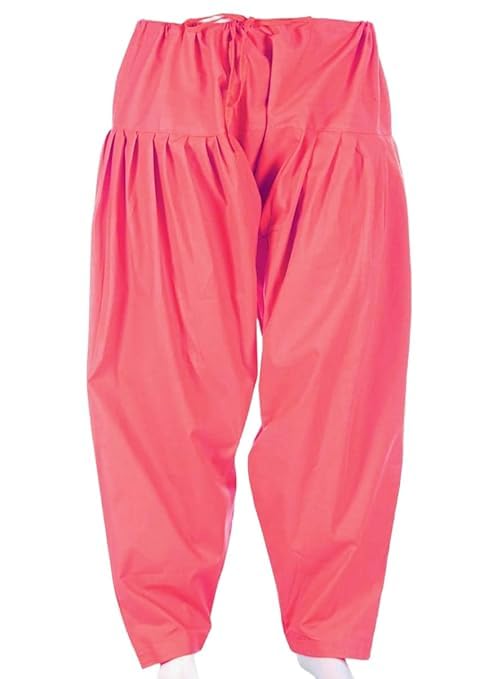 djs group Women's Cotton Semi Patiala Salwar, Loose Fit Traditional Pants-picture-46
