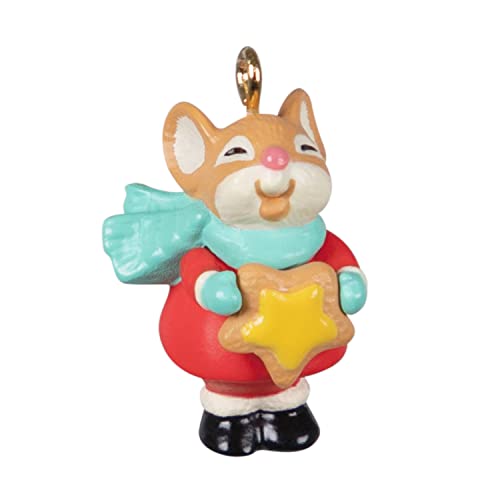 Hallmark Keepsake 0.79" Miniature Christmas Ornament 2022, Sweet Lil' Mouse, Mini #TOP1