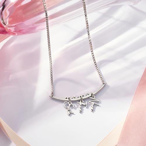 Calliepersonalizednamenecklaceforwomenmomgrandmacustomfamilynamesstainlesssteelpendantjewelrymothersdaybirthdaygiftsforher Urban Country Home Decor Callie personalized name necklace for women mom grandma custom family names stainless steel pendant jewelry mothers day birthday gifts for her urban country home decor