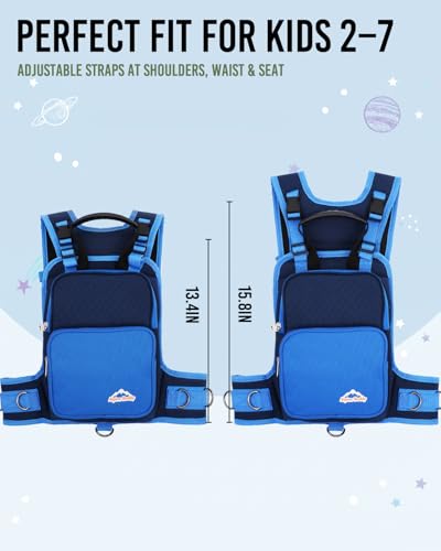 image for RYNQAVOA Ski Harness for Kids, Ski and Snowboard Harness Trainer for B