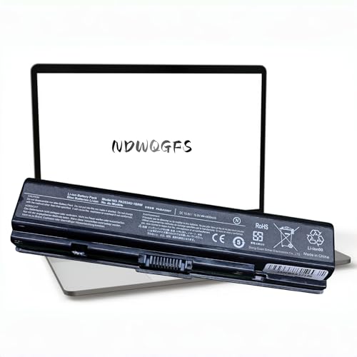 Image of PA3534U-1BRS Laptop Battery Replacement for Toshiba Satellite A200 A210 A300 A350 A355 L300 L200 L505 L555 PA3533U-1BRS PA3533U-1BAS PA3534U-1BAS PA3535U-1BAS