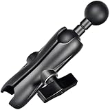 VAUBORTTI 1.5' Ball C Size Double Socket Arm with Ball-to-Ball Connector – 8.2' Total Length Mount Kit, Aluminum Alloy Arm & Dual TPU Balls, Compatible with RAM for GPS & Fish Finder
