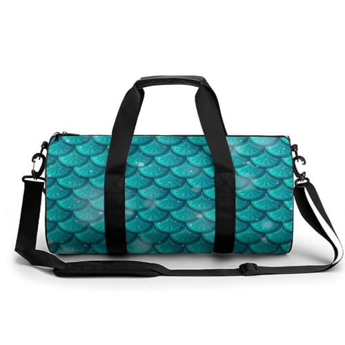 Sac de voyage 45x23x23cm bleu sirène pour optimiser vos bagages