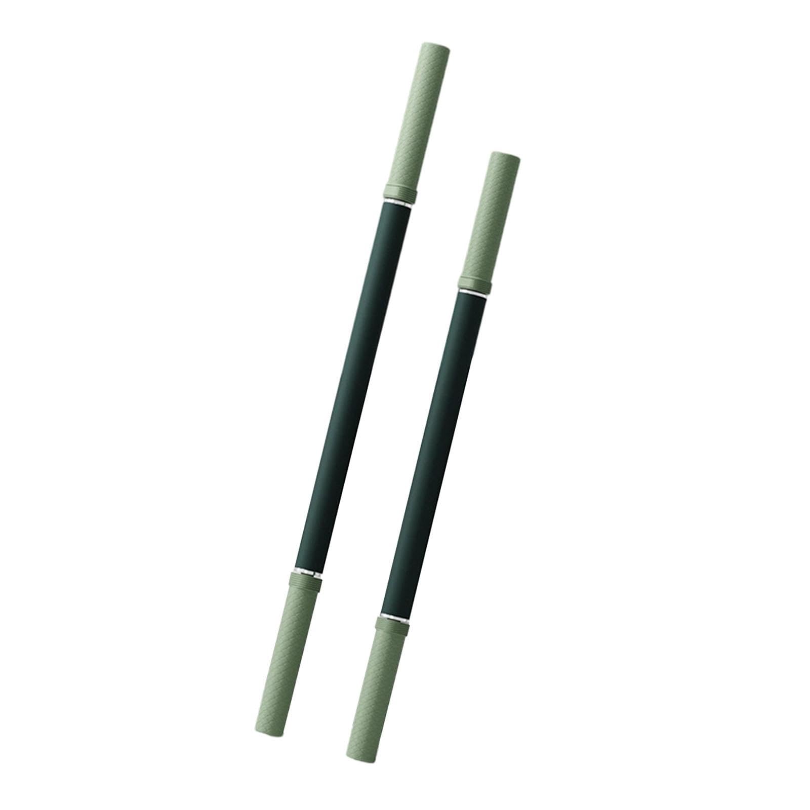 2X Massagerollen-Sticks, Dehnungswerkzeug, Komfortable Muskelmassage-Sticks, Wadenrolle für Rücken und Schultern