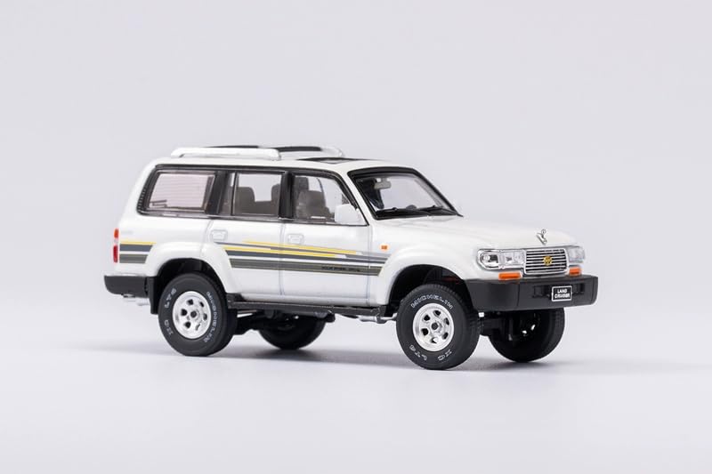 Modèle réduit Toyota Land Cruiser LC80 Blanc Perle 1:64 FloZ KengFai