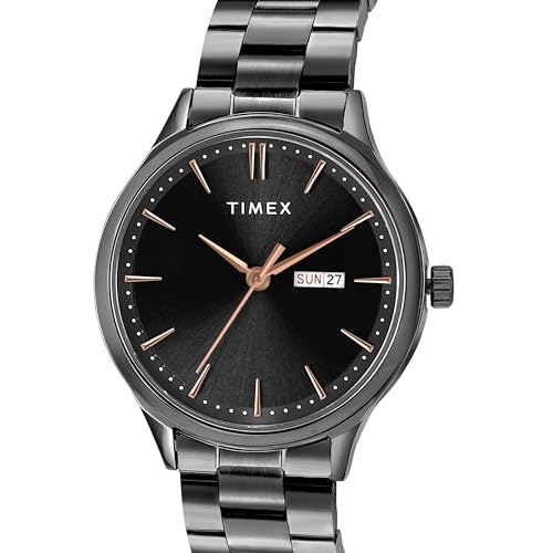 Image of TIMEX Analog Watch for Pair with Round Dial & Water Resistant Couple's Wrist Watches