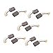 Aexit 5 Pairs Mounts & Accessories 28x12x8x5mm Carbon Brushes Power Tool CB50 Accessories Drill Motor
