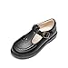 DREAM PAIRS Toddler Little Girl's Mary Jane Dress Shoes - Ballet Flats for Girl School Uniform Shoes,Size 9 Toddler,Black,KKUMFA2509