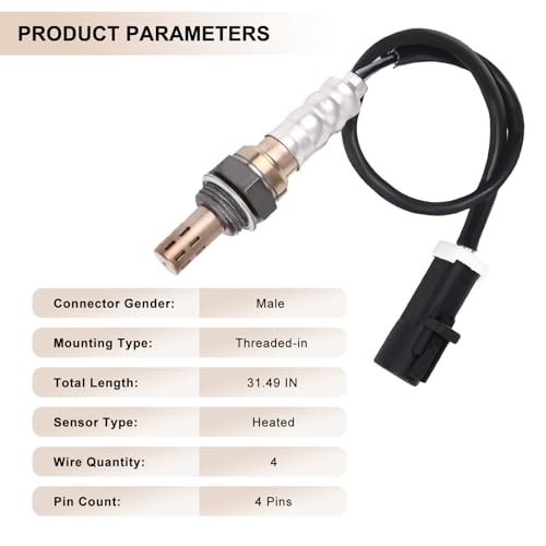 Sensor de Oxígeno Compatible Ford F150 Explorer CX-9 Set 4 miniatura 4