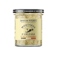 Graines de moutarde du Val de Loire, vin Chardonnay 7%, miel du Gâtinais 2% et sel de Guérande — la moutarde miel et Chardonnay. Des graines françaises, du vin français et du miel français pour une moutarde qui assume ses origines. Pour les vinaigret...