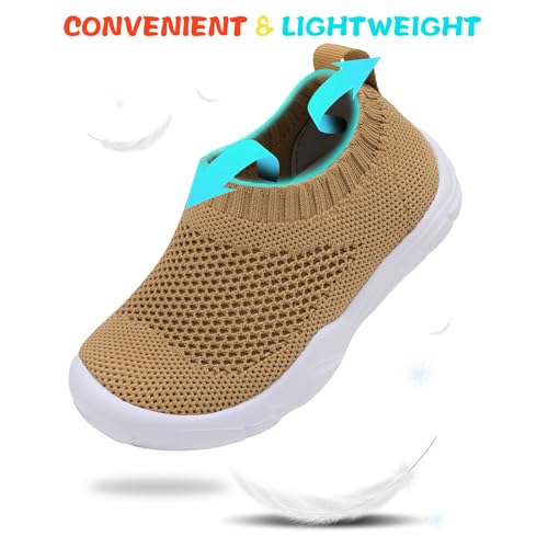 Image of JOINFREE Toddler Boys Girls Sneaker Slip On Shoes Kids Lightweight Breathable Walking Shoes