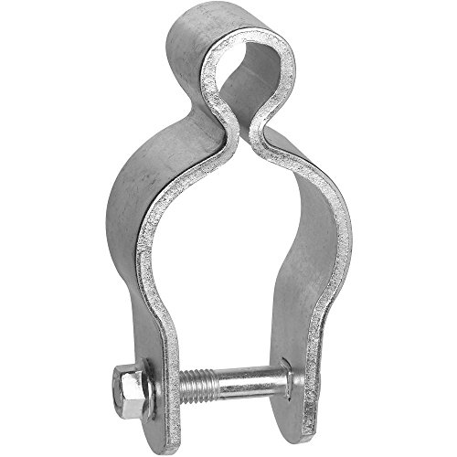 National Hardware N275-495 299BC Pipe Gate Hinge 2 in Zinc Plated Steel Replacement Hinge for Tubular Pipe Gates Fits 291 and 293 Series Farm Gate Hardware Outdoor Fence