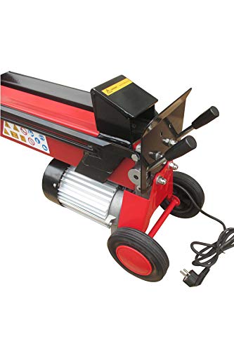 Varan Motors NEELS-04 Astilladora de leña eléctrica 2900W 230V, presión 7 T, tronco hasta 52cm