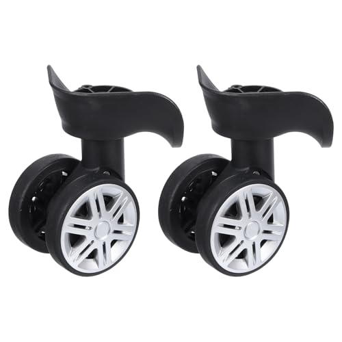 Roues de rechange pour valise uxcell Accessoires de bagages noirs pour voyager sans effort