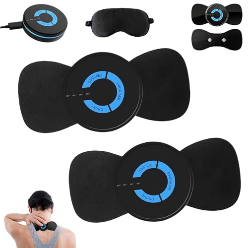 Multifunctional Massager Massager with 6 Massage Programs and 10 Intensity Massager Spinal Stenosis Deeply Relaxes Muscles Relief from Back Pain or Stiff (2PCS Charging)