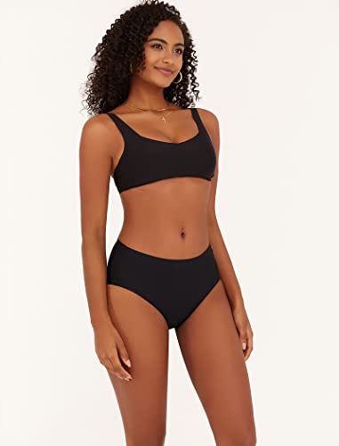FINETOO Women\'s High Waisted Seamless Underwear Full Coverage Brief Ladies No Show Panties Sexy Lingerie Regular&Plus Size(M) - Thumbnail 7